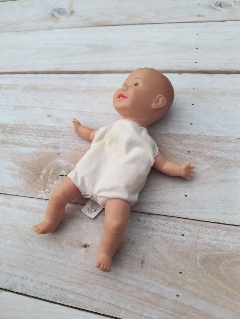 Vintage 2000 1999 Unimax Limited Beanbag Baby Doll Plush Toy 9